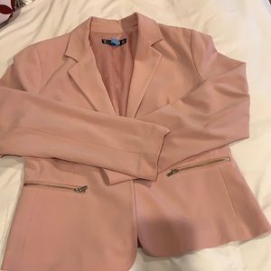 Pink lined Blazer. Quality piece